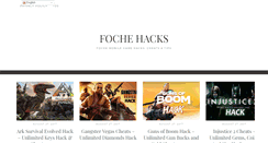 Desktop Screenshot of foche.net